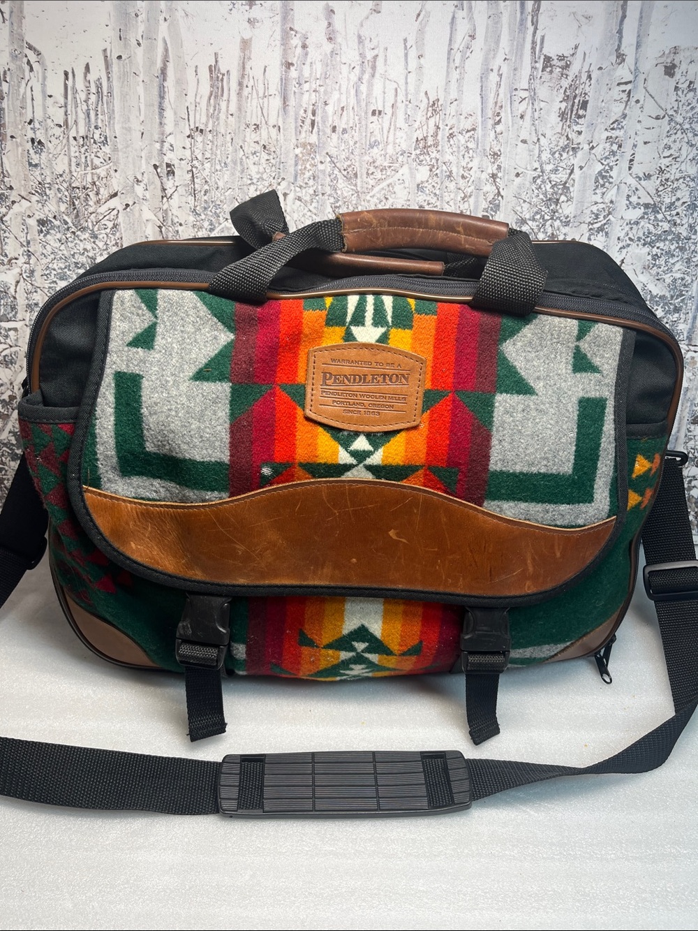 Pendleton Messenger Laptop Bag / Top Handle or Top Carry